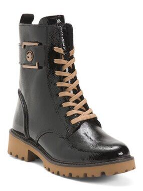 REMONTE Patent Leather Marusha 63 Comfort Boots